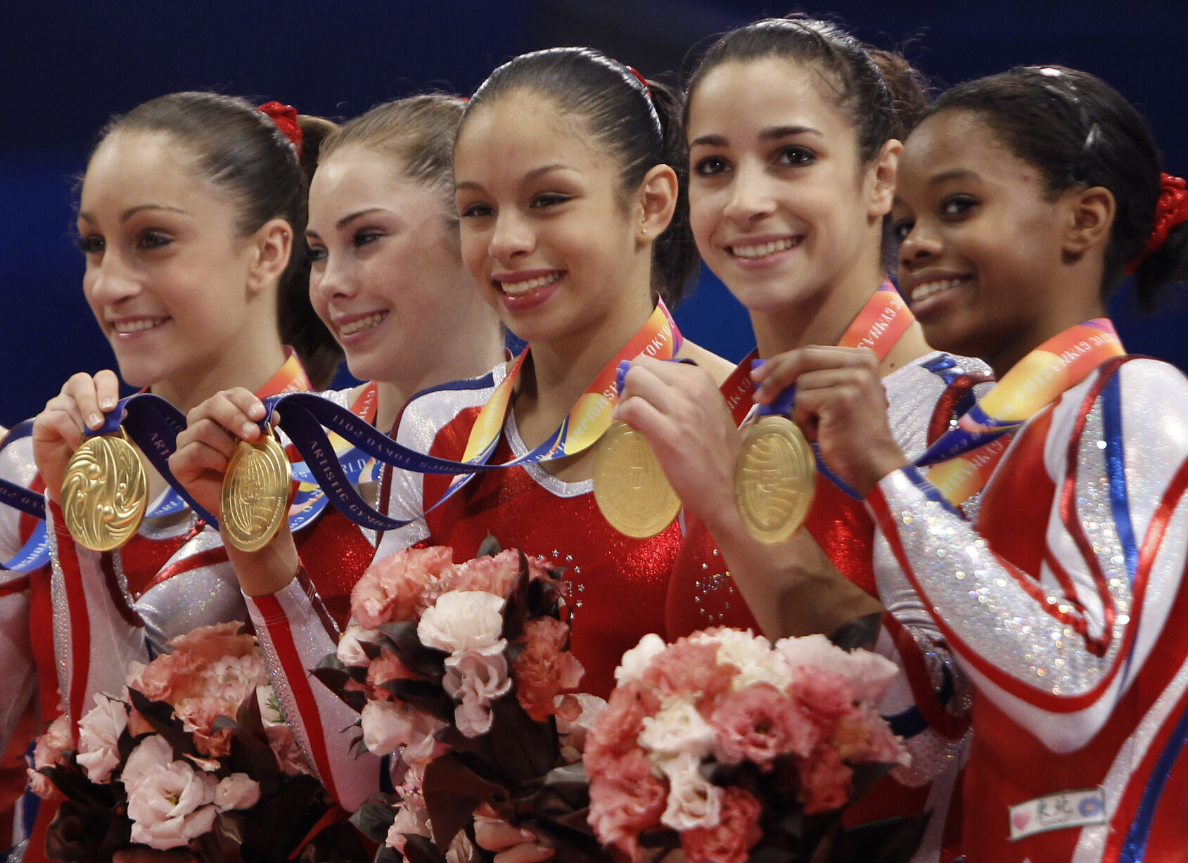 2011: U.S. women roll to their third title at world gymnastics championships